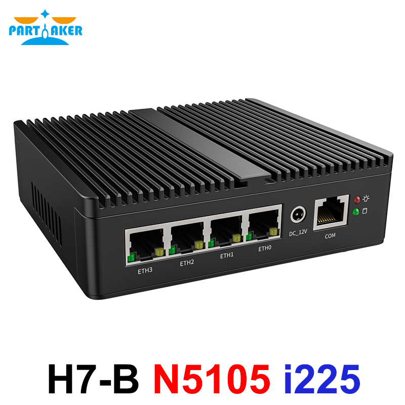 มินิพีซี Partaker รุ่น N5105 N - Pfsense Firewall Router 2.5G 4 I226 บทวิจารณ์และราคา